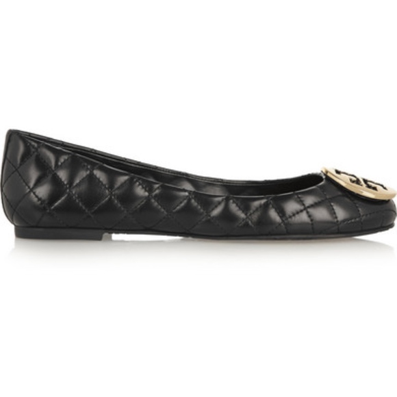 Tory Burch Shoes - Tory Burch Quinn Quilted Ballet Flat in Black
